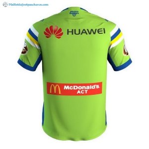Maillot Rugby Canberra Raiders Domicile 2018 Vert Pas Cher