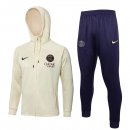 Sweat Shirt Capuche PSG 2024 2025 Jaune