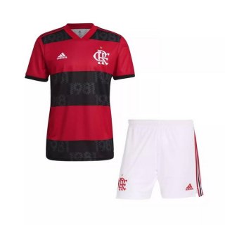 Maillot Flamengo Domicile Enfant 2021 2022 Rouge Pas Cher