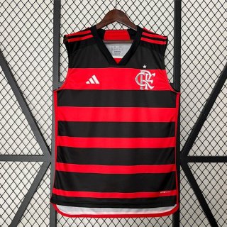 Thailande Maillot Flamengo Domicile Sans Manches 2024 2025