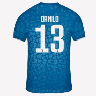 Maillot Juventus NO.13 Danilo Third 2019 2020 Bleu Pas Cher