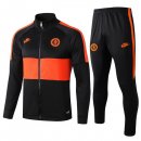 Survetement Chelsea 2019 2020 Orange Noir Pas Cher