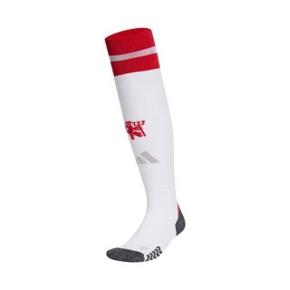 Chaussettes Manchester United Domicile 2024 2025 Chaussettes Manchester United Domicile 2024 2025