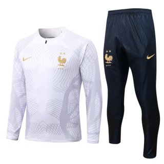 Survetement Training France 2023 Blanc 1 Survetement Training France 2023 Blanc 1