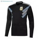 Maillot Argentine Exterieur ML 2018 Noir Bleu Pas Cher