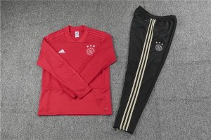 Survetement Ajax 2018 2019 Rouge Pas Cher