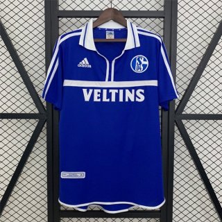 Maillot Schalke 04 Domicile Retro 2001-2002 Maillot Schalke 04 Domicile Retro 2001-2002