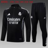Enfant Sweatshirt Real Madrid 2025 2026 Noir 6