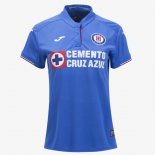 Maillot Cruz Bleu Domicile Femme 2019 2020 Bleu Pas Cher