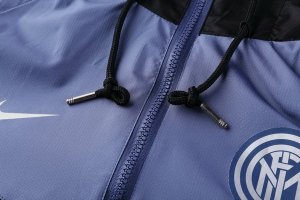 Coupe Vent Inter Milan 2018 2019 Noir Bleu Pas Cher