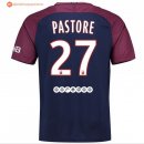 Maillot Paris Saint Germain Domicile Pastore 2017 2018 Pas Cher