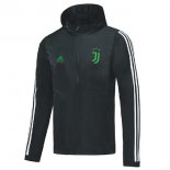 Coupe Vent Juventus 2019 2020 Noir Vert Pas Cher