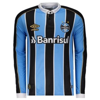 Maillot Grêmio FBPA Domicile ML 2019 2020 Azul Pas Cher