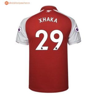 Maillot Arsenal Domicile Xhaka 2017 2018 Pas Cher