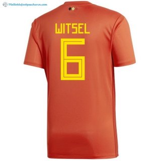 Maillot Belgica Domicile Witsel 2018 Rouge Pas Cher Maillot Belgica Domicile Witsel 2018 Rouge Pas Cher