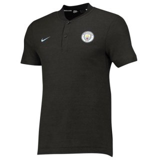 Polo Manchester City 2018 2019 Gris Pas Cher Polo Manchester City 2018 2019 Gris Pas Cher