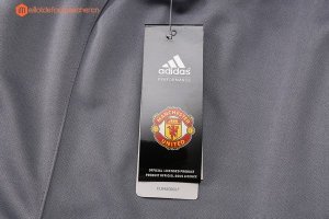 Survetement Manchester United 2017 2018 Gris Clair Pas Cher