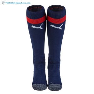 Chaussette Arsenal Exterieur 2018 2019 Bleu Marine Pas Cher