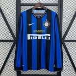 Thailande Maillot Inter Milan Domicile Retro ML 2009-2010