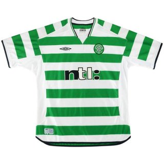 Maillot Celtic Domicile Retro 2001 2003 Vert Pas Cher Maillot Celtic Domicile Retro 2001 2003 Vert Pas Cher