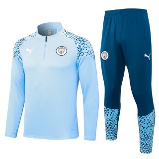 Training Manchester City 2024 Bleu