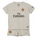 Maillot Paris Saint Germain Exterieur Enfant 2018 2019 Blanc Pas Cher