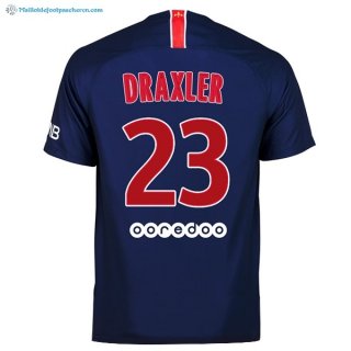 Maillot Paris Saint Germain Domicile Draxler 2018 2019 Bleu Pas Cher Maillot Paris Saint Germain Domicile Draxler 2018 2019 Bleu Pas Cher