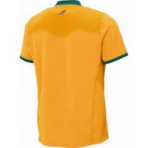 Maillot Australie Domicile 2018 Jaune Pas Cher