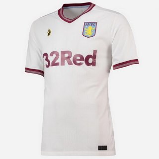 Maillot Aston Villa Exterieur 2018 2019 Blanc Pas Cher