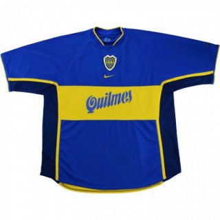 Maillot Boca Juniors Domicile Retro 2001 Bleu Pas Cher Maillot Boca Juniors Domicile Retro 2001 Bleu Pas Cher