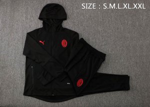 Sweat Shirt Capuche Ensemble Complet AC Milan 2022 2023 Noir