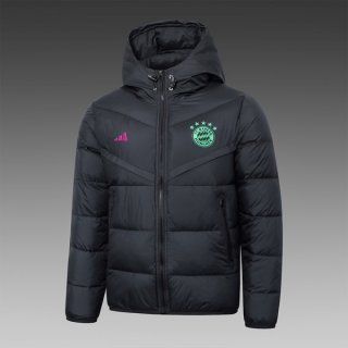 Manteau de duvet Bayern Munich 2024 2025 Noir Manteau de duvet Bayern Munich 2024 2025 Noir