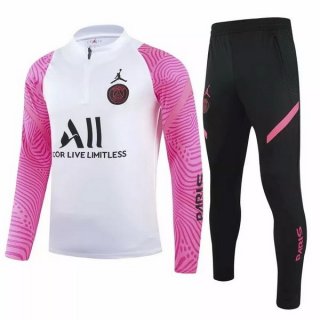 Survetement Paris Saint Germain 2021 2022 Blanc Rose Noir Pas Cher Survetement Paris Saint Germain 2021 2022 Blanc Rose Noir Pas Cher