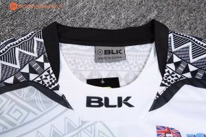 Maillot Rugby Fiyi BLK Domicile 2016 2017 Pas Cher