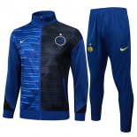 Survetement Inter Milan 2025 2026 Bleu Noir