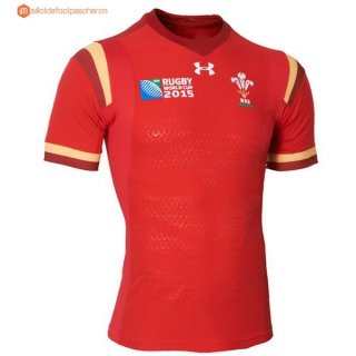 Maillot Rugby Pays de Galles 2016 Rouge Pas Cher