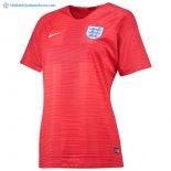 Maillot Angleterre Exterieur Femme 2018 Rouge Pas Cher