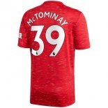 Maillot Manchester United NO.39 McTominay Domicile 2020 2021 Rouge Pas Cher