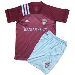 Maillot Colorado Rapids Domicile Enfant 2020 2021 Rouge