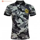 Polo Borussia Dortmund 2017 2018 Gris Pas Cher