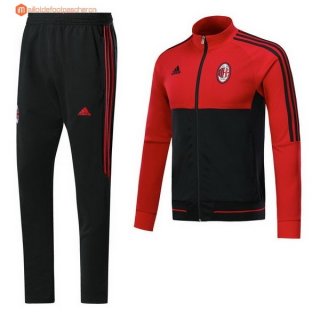 Survetement Milan 2017 2018 Rouge Pas Cher Survetement Milan 2017 2018 Rouge Pas Cher