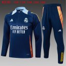 Enfant Sweatshirt Real Madrid 2025 2026 Bleu 8