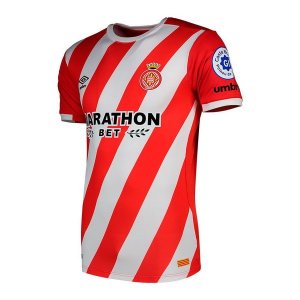 Maillot Girona Domicile 2018 2019 Rouge Pas Cher