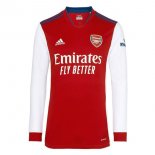 Thailande Maillot Arsenal Domicile ML 2021 2022 Pas Cher