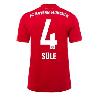 Maillot Bayern Munich NO.4 Sule Domicile 2019 2020 Rouge Pas Cher Maillot Bayern Munich NO.4 Sule Domicile 2019 2020 Rouge Pas Cher