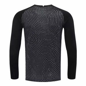 Maillot Paris Saint Germain ML Gardien 2020 2021 Noir Pas Cher