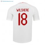 Maillot Angleterre Domicile Wilshere 2018 Blanc Pas Cher