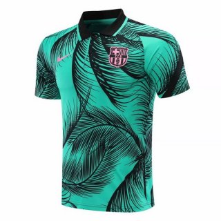 Polo Barcelona 2020 2021 Vert Noir Pas Cher Polo Barcelona 2020 2021 Vert Noir Pas Cher