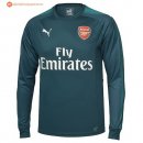 Maillot Arsenal Domicile ML Gardien 2017 2018 Pas Cher