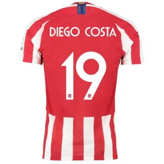 Thailande Maillot Atlético de Madrid NO.19 Diego Costa 2019 2020 Rouge Thailande Maillot Atlético de Madrid NO.19 Diego Costa 2019 2020 Rouge